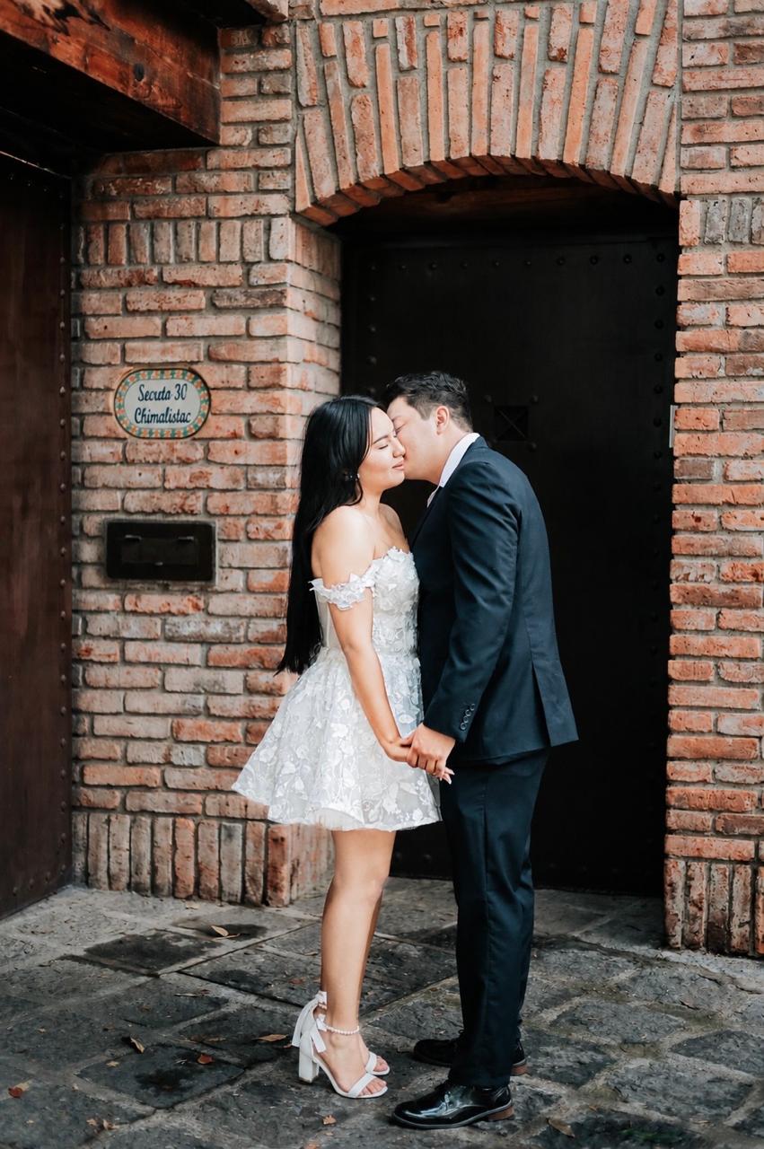 Karen y Arturo momento especial
